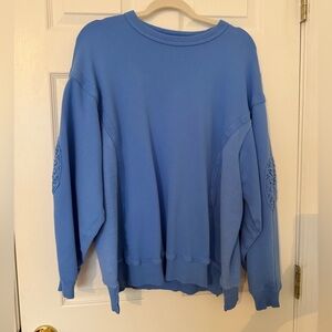 Aerie - Oversized - Blue - Crewneck - Size XS